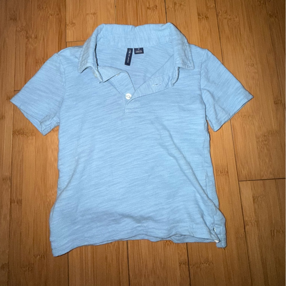Janie and Jack Light Blue Shirt